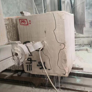 Granit Mermer Kaya için CNC Elmas Boncuklu Tel Testere Taş Kesme Profil Makinesi - Product Image 6