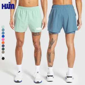 Men's Gym Shorts Quick Dry bermuda Shorts Custom Logo Sportswear Workout Jogger running Shorts For Men
