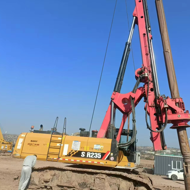 High Quality Used Hydraulic System Rotary Drilling Rig SRsany235