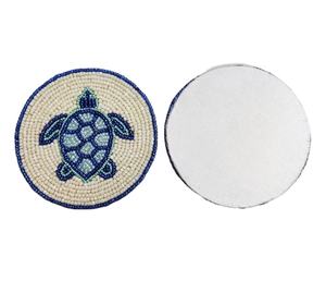 MANTU-Posavasos <span class=keywords><strong>de</strong></span> <span class=keywords><strong>mesa</strong></span> <span class=keywords><strong>de</strong></span> tortuga azul, posavasos con cuentas <span class=keywords><strong>de</strong></span> arroz, posavasos populares, boutique <span class=keywords><strong>de</strong></span> cristal - Product Image 6