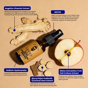 Spray de croissance de <span class=keywords><strong>barbe</strong></span> biologique hydratant <span class=keywords><strong>et</strong></span> adoucissant pour <span class=keywords><strong>barbe</strong></span> claire ou irrégulière - Product Image 3