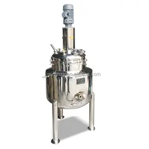 Reactor industrial Maquinaria química Homogeneizador emulsionante al vacío de alta velocidad Reactor de 200L