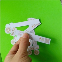 Papier absorbant le parfum Test de parfum Bande testeur de parfum en papier