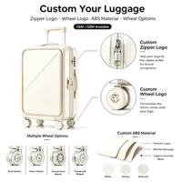 Ensembles de Bagages Vintage Personnalisables à Faible MOQ – Valises Cabine 2 Pièces pour Femme avec Roues Universelles