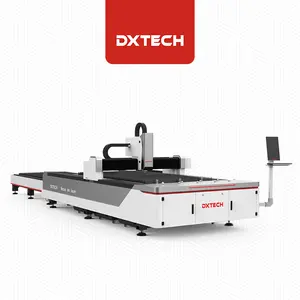 Hot selling pop-ups Fiber Laser Cutting Machine with Exchange Platform automatic fiber laser cutter for metalworking for sale