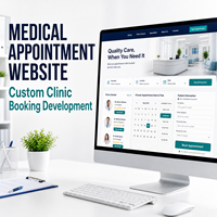 Diseño y Desarrollo de Sitio Web Personalizado para Reserva de Citas Médicas con Directorio de Doctores y Calendario de Citas
