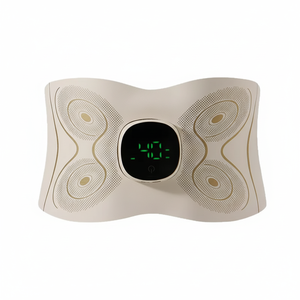 Ceinture de massage abdominale électrique à impulsions micro-courantes et chauffante, masseur électrique de la taille USB, ceinture de massage sculptante pour le corps entier - Product Image 1