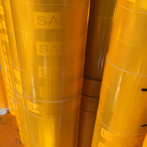 Jaune <span class=keywords><strong>SASO</strong></span> 2913 Colle Sensible à <span class=keywords><strong>la</strong></span> pression de Bande Réfléchissante - Product Image 3
