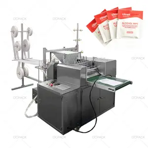 Horizontal Automatic Flow Alcohol Cotton Tablet Pad Swab Packing Machine