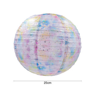 Festival decorativo boda fiesta redondo plegable <span class=keywords><strong>Lampion</strong></span> colgante arroz órgano papel linterna - Product Image 2