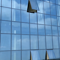 Panneau de façade extérieur en alliage d'aluminium Meidoor avec verre isolant, isolation thermique et imperméabilisation