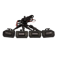 HOLY 4X4 4pcs Raptor LED Grill Lights pour 2020-2022 Tacoma OEM Grill 900LM 2835 Chip Canbus Compatible pour la route