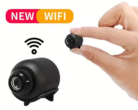 Portable HD Mini Security IP Camera Button Shaped Mini Wifi Nanny Cam with CMOS Sensor