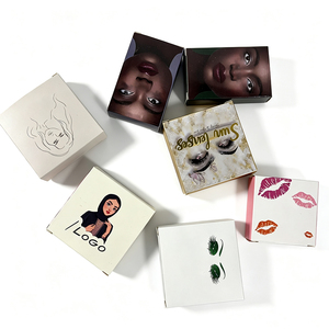 Boîte en carton écologique personnalisée pour lentilles <span class=keywords><strong>de</strong></span> <span class=keywords><strong>contact</strong></span> colorées et produits <span class=keywords><strong>de</strong></span> beauté, vente en gros - Product Image 3