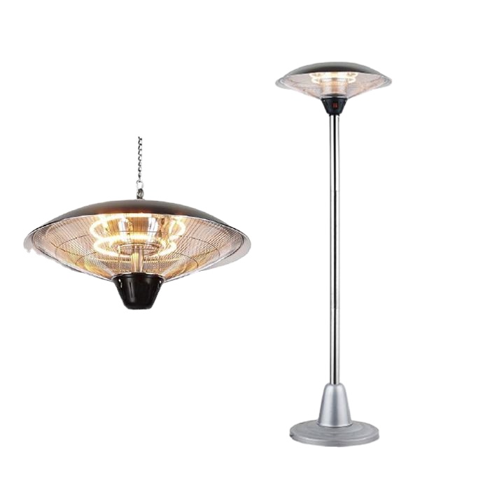 Boden Elektro Patio Halogen Elektro Garten Patio Heizung 2000W Patio Outdoor