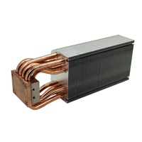 Ventilador de CPU RGB de aluminio de 120 mm y 12 V con anillo de refrigeración, colores verde, rojo, blanco y azul, disipador de calor Vmax de cobre para ordenador, OEM.