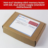 Carte de test de mémoire DDR5 RDIMM pour réparation informatique avec lumière LED et analyseur de diagnostic d'alimentation
