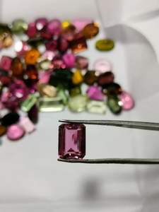 Turmalina multicolor de alta calidad, turmalina de piedras preciosas facetadas para collar, fabricación de joyas, hermoso diseño de calidad fina - Product Image 2