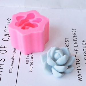 Mô Hình Thời Trang <span class=keywords><strong>3D</strong></span> Hoa Nến Xà Phòng Hướng Dẫn Sử Dụng DLY Sản Xuất Khuôn Silicon - Product Image 5