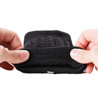 Protections tactiques personnalisées en gel et mousse à mémoire de forme pour coudes et genoux, idéales pour BMX, volleyball, Muay Thai, MMA, avec support antidérapant