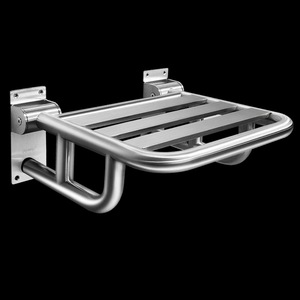 Asiento de <span class=keywords><strong>Ducha</strong></span> Plegable de Acero Inoxidable SUS 304 <span class=keywords><strong>para</strong></span> <span class=keywords><strong>Personas</strong></span> <span class=keywords><strong>Mayores</strong></span>, Seguridad en el Baño, Discapacitados, Ancianos, Asientos Plegables Montados en la Pared del Baño - Product Image 2
