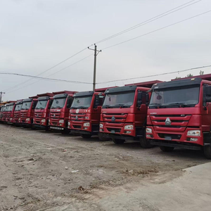 รถบรรทุกซิโนทรัค HOWO 6x4 12 ล้อ มือสอง สภาพดี เครื่องยนต์ดีเซล เกียร์ธรรมดา พวงมาลัยขวา ยูโร 2 เครื่องยนต์ Weichai 351-450 แรงม้า รถดัมพ์สำหรับงานหนัก - Product Image 4