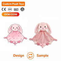 Peluche personnalisée en forme de lapin, en coton PP doux, certifiée CE, marque OEM, vente en gros, cadeau promotionnel