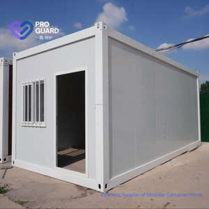 Casa contenedor plegable de 20 pies, fuerte resistencia al viento, Instalación rápida, casas de dormitorio para trabajadores, casa móvil - Product Image 1
