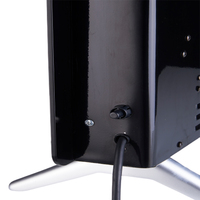Radiateur Convecteur Électrique en Verre Intelligent 1200-2000W avec Application, Silencieux, Économique et Commande Tactile