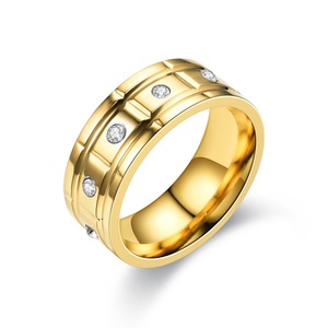 <span class=keywords><strong>Jane</strong></span> <span class=keywords><strong>Eyre</strong></span> 2021 nuevos anillos de boda de compromiso joyería diamante titanio Acero inoxidable pareja anillo - Product Image 5