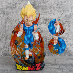Chaud de haute qualité 22cm Dragons Balls Action Figure <span class=keywords><strong>DBZ</strong></span> <span class=keywords><strong>Manga</strong></span> <span class=keywords><strong>Vegeta</strong></span> Main Remplaçable Bataille Scène Anime Figure Personnage Ornement - Product Image 3