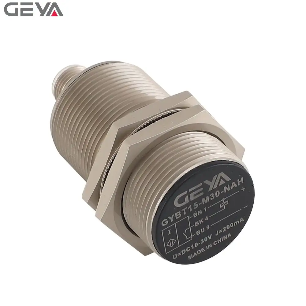 GEYA GYBT15-M30-NA 10MM डीसी 10-30V हॉल स्विच उच्च गुणवत्ता चुंबकीय सेंसर निकटता स्विच 220v