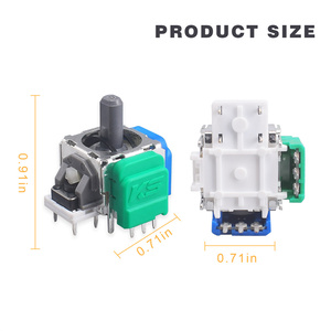 Syy Sửa Chữa Điều Khiển K-S Tmr Hiệu ứng <span class=keywords><strong>Hall</strong></span> Từ Analog 3D Phím Điều Khiển Cho PS4 PS4 Xbox Trò Chơi Phụ Kiện - Product Image 4