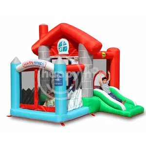 Happy Hop 9315-Inflatable Combo Nhà Bouncer Trượt Và Bóng Pit