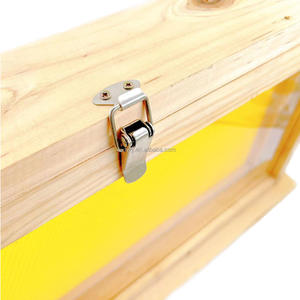 BAQIAN Nuevas herramientas de apicultura Caja de <span class=keywords><strong>colmena</strong></span> de madera <span class=keywords><strong>Colmena</strong></span> para observación de abejas <span class=keywords><strong>Colmena</strong></span> - Product Image 3