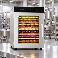 Fruitdroogmachine, voedseldroger, commerciële droogapparatuur voor fruit, groenten, vlees, kruiden en voedselverwerking
