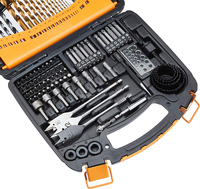 Ensemble d'outils de 100 pièces, perceuse, autres outils à main, boîte à outils