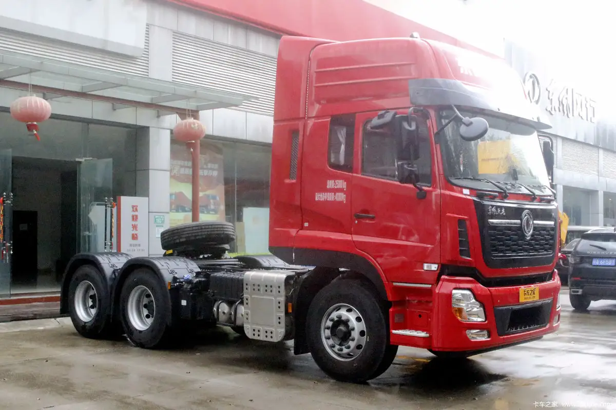 Dongfeng коммерческий автомобиль Tianlong VL тяжелый грузовик 465 л.с. трактор 6x4 (Национальный 6)
