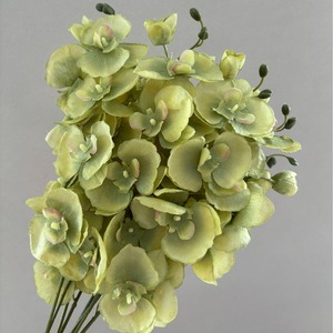Nouvelle arrivée, orchidée artificielle en velours de haute qualité pour la décoration de la maison et des hôtels - Product Image 3