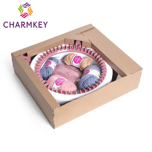 48 Kim Máy Dệt Kim Len Thủ Công Máy Dệt Kim Hình Trụ Máy Dệt Len Khăn Choàng Dệt Kim Thủ Công Dụng Cụ Lười Biếng Cho Người Lớn Trẻ Em - Product Image 3