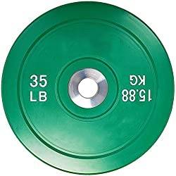 أوزان رياضية قياسية لرفع الأثقال في الصالات الرياضية، أقراص وزن مطاطية بقلب من الحديد الزهر، الحد الأدنى للطلب 100 كجم - Product Image 4