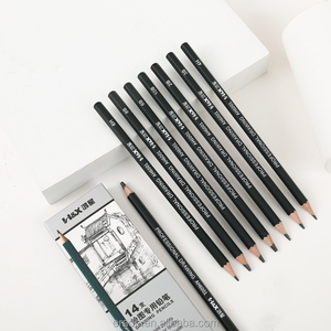 Juego de lápices de grafito, lápices profesionales para bocetos y arte 14 unids/set 12B 10B 8B 7B 6B 5B 4B 3B 2B B HB 2H 4H 6H para dibujar - Product Image 4