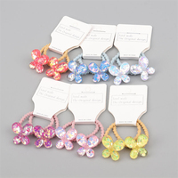 Accessoires pour cheveux en nylon et résine avec paillettes scintillantes pour filles, papillon de 10 cm, style carnaval, style doux