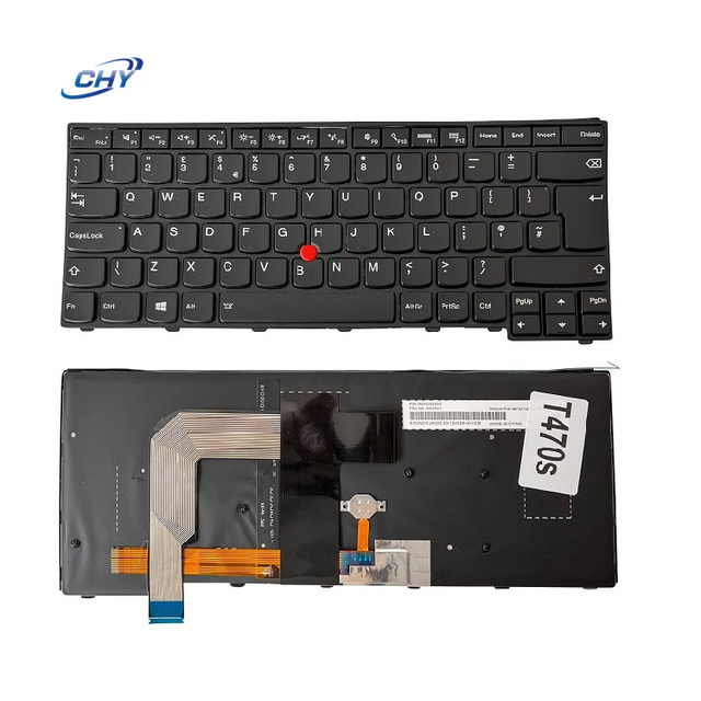 Replacement Laptop Keyboard for Lenovo ThinkPad T470s UK Backlit Keyboard 01EN670 01EN629 SN20L81994