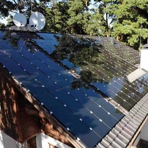 Panneaux solaires BIPV à double vitrage transparents Gaoming pour serres et bâtiments intégrés CDTE - Product Image 5