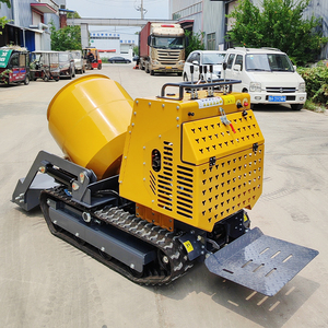 Hot bán của nhà sản xuất loại mới Crawler trộn bê tông xe tải mini di động trộn bê tông với máy bơm lõi & thành phần động cơ - Product Image 3