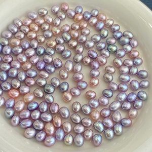 ไข่มุกน้ำจืดธรรมชาติ 6-7 มม. รูปทรงข้าวสาร หลากสี ขายส่งจำนวนมาก แสงสว่างมาก แทบไร้ตำหนิ สำหรับทำเครื่องประดับ - Product Image 5