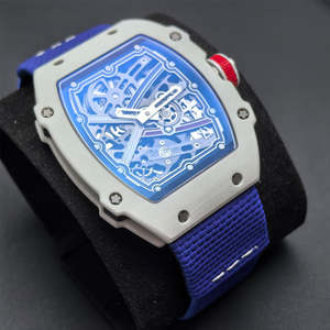 Reloj Mecánico Ultrafino de Alta Calidad Personalizado de 7.8mm, Reloj de Fibra de Carbono para Hombre, Relojes de Negocios - Product Image 2