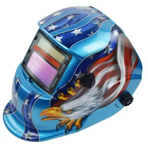Logotipo personalizado da unison, novo tipo capacete de soldagem en379