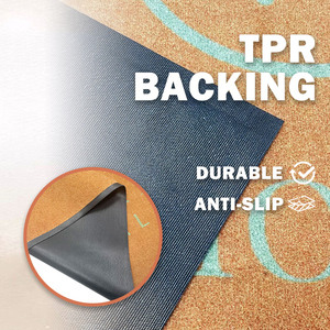 Nhiệm vụ nặng nề tùy chỉnh Thảm cửa cao su với logo thảm sàn cho cửa hàng và phòng khám - Product Image 2